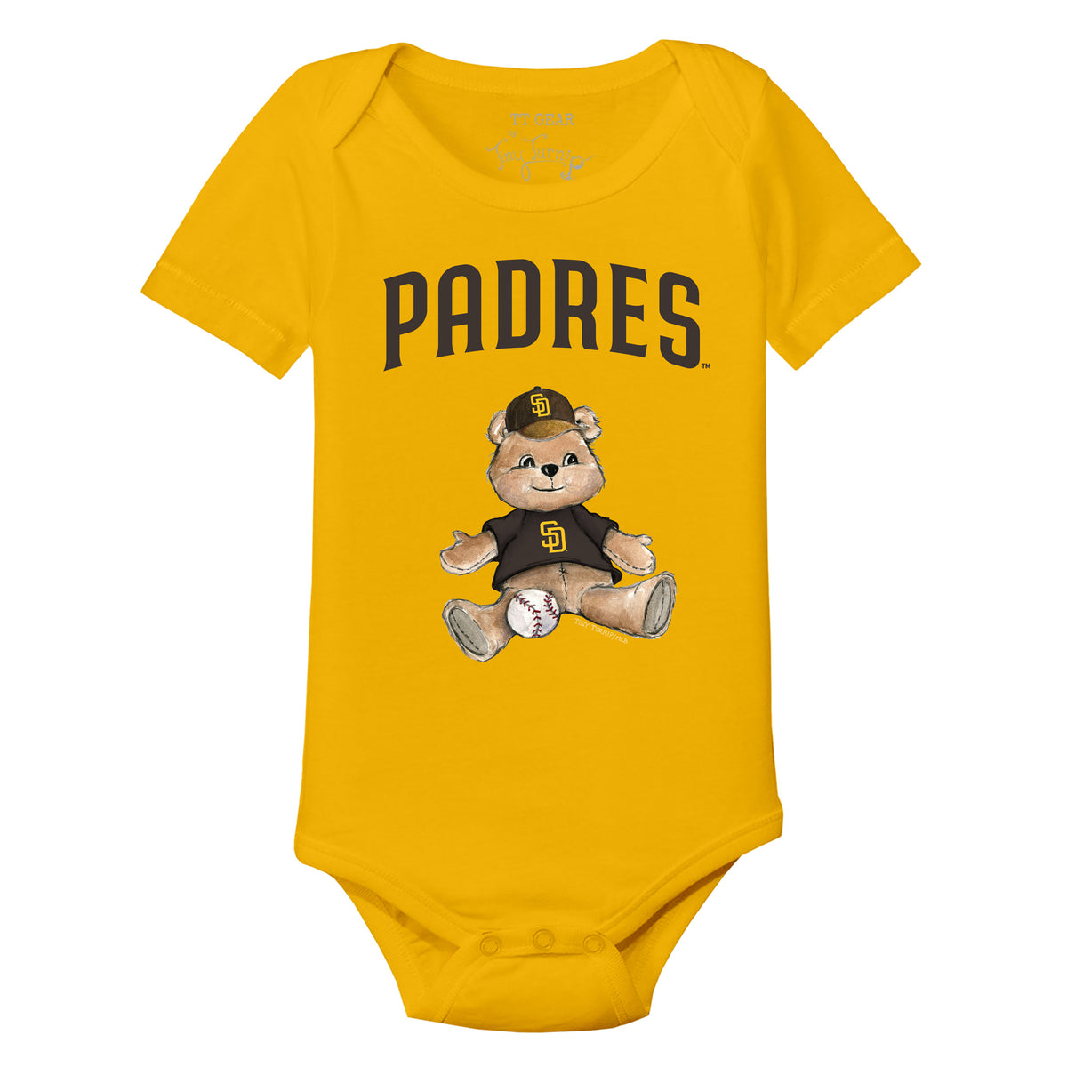 San Diego Padres Boy Teddy Short Sleeve Snapper