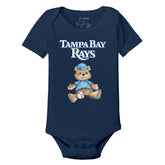 Tampa Bay Rays Boy Teddy Short Sleeve Snapper