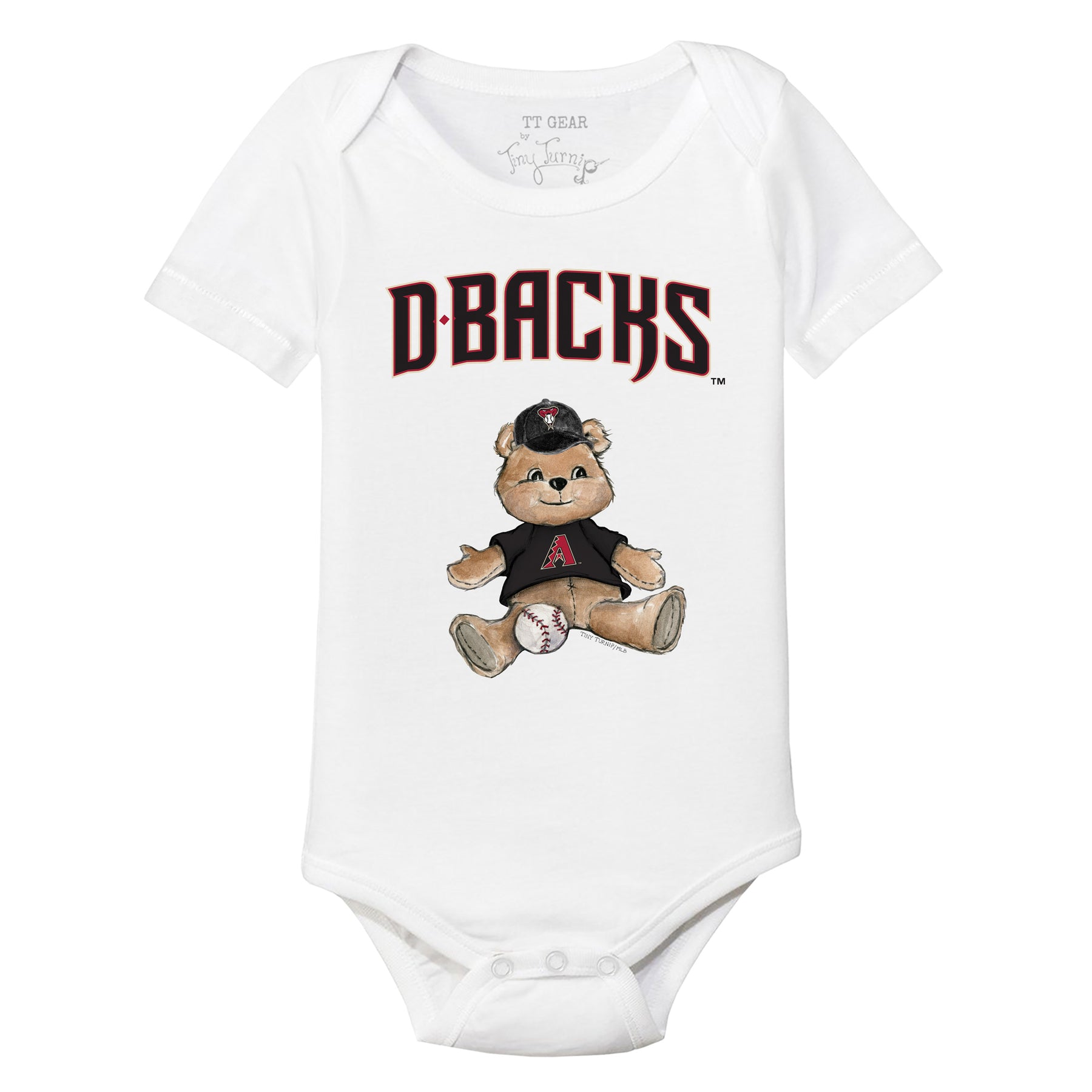 Arizona Diamondbacks Boy Teddy Short Sleeve Snapper