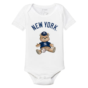 New York Yankees Boy Teddy Short Sleeve Snapper