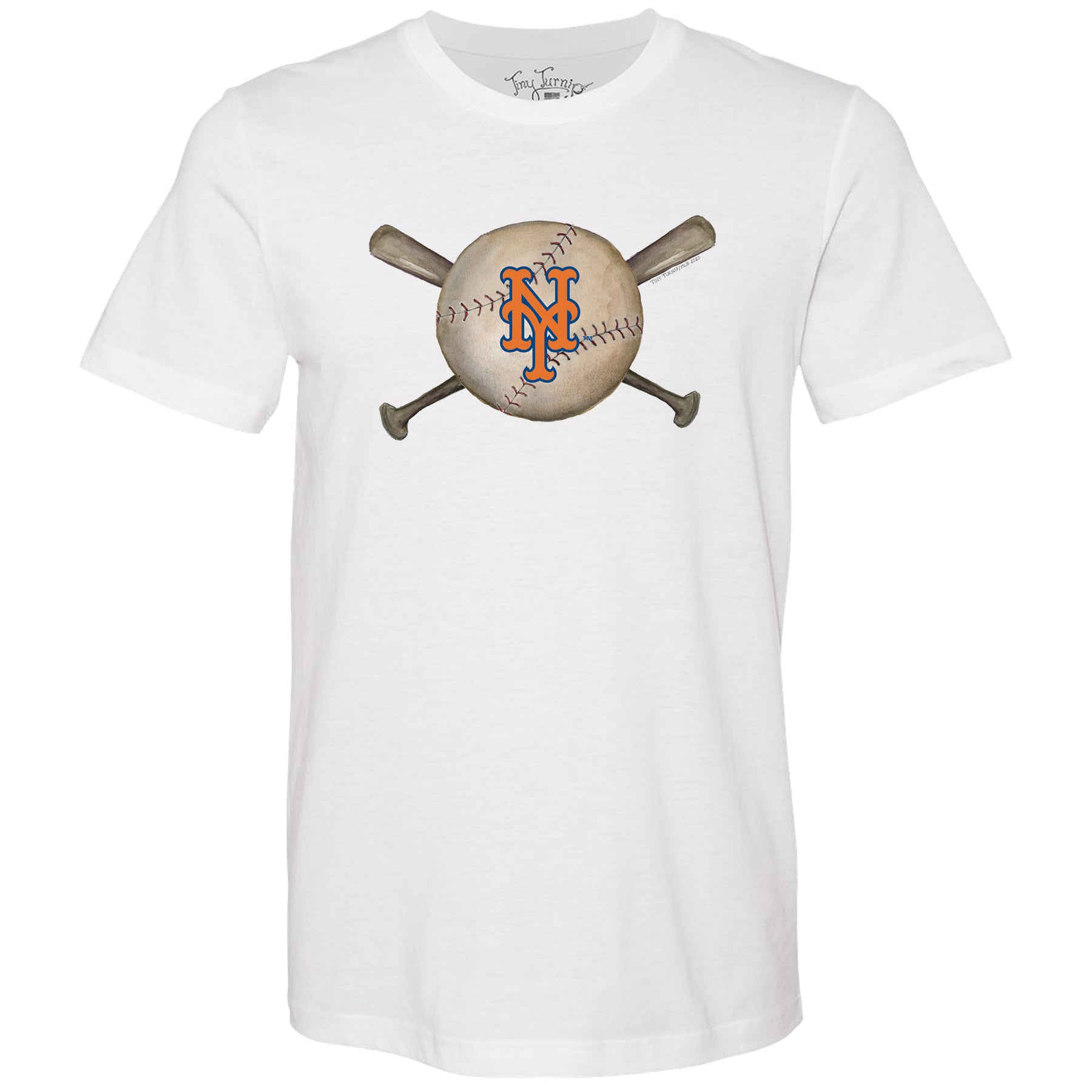 New York Mets Baseball Crossbats Tee Shirt