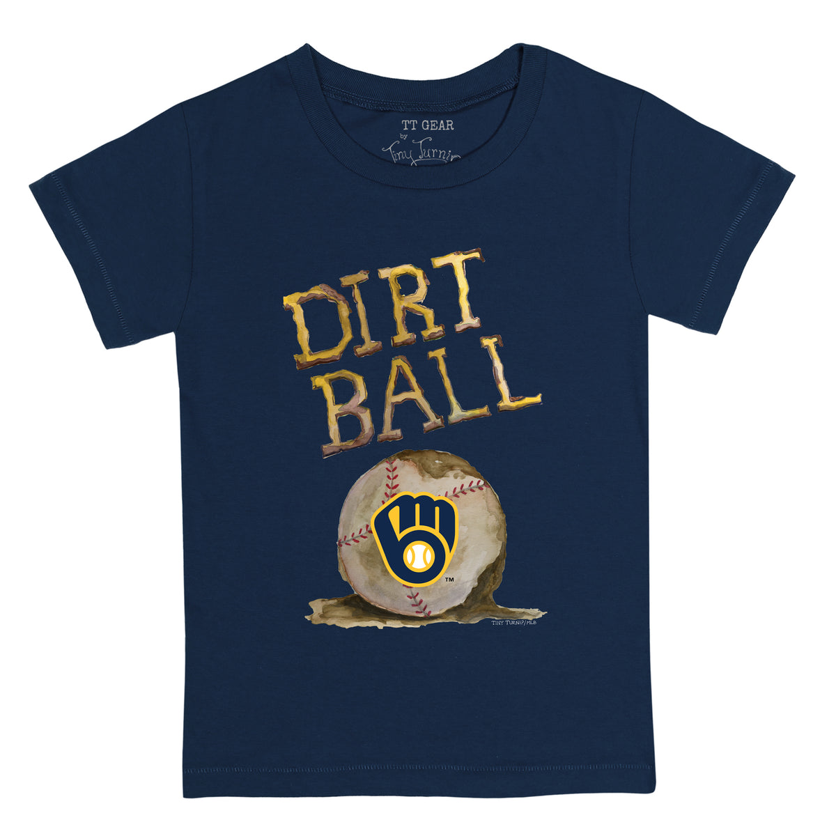 Milwaukee Brewers Dirt Ball Tee Shirt