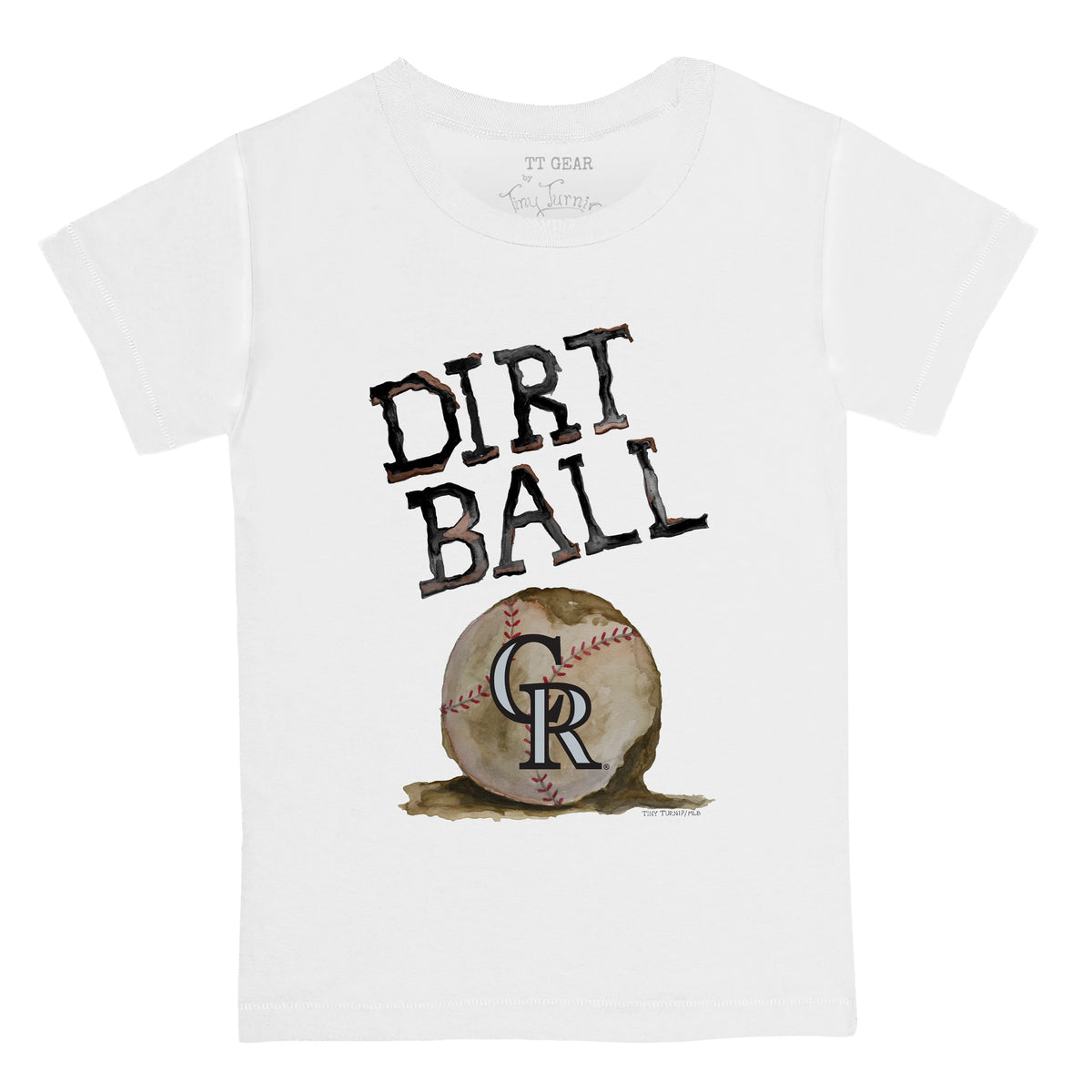 Colorado Rockies Dirt Ball Tee Shirt