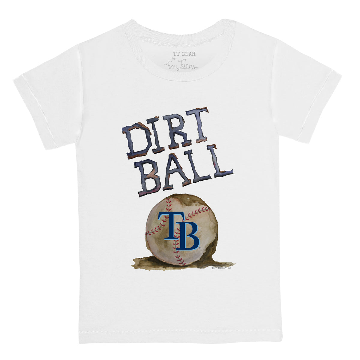 Tampa Bay Rays Dirt Ball Tee Shirt