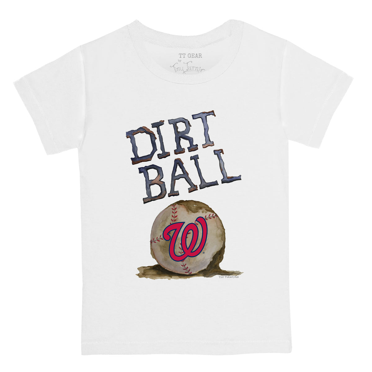 Tiny Turnip St. Louis Cardinals Stitched Baseball Tee Shirt Youth Large (10-12) / White