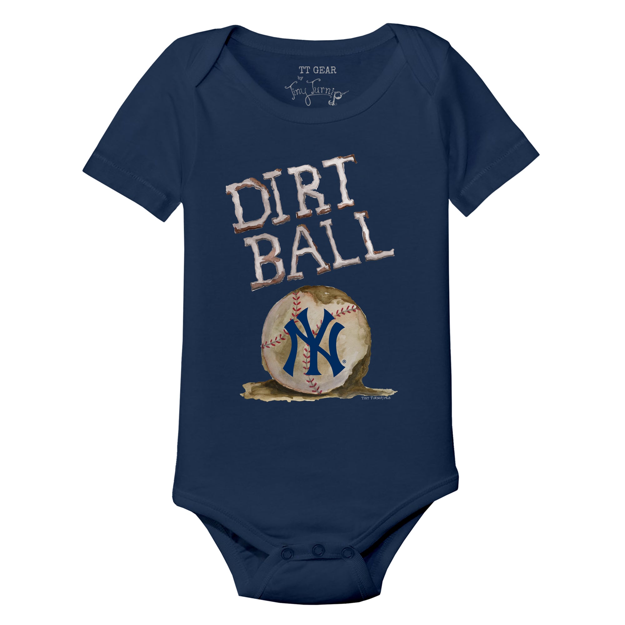 Infant Tiny Turnip White Seattle Mariners 3-Piece Dinosaur Bodysuit Set