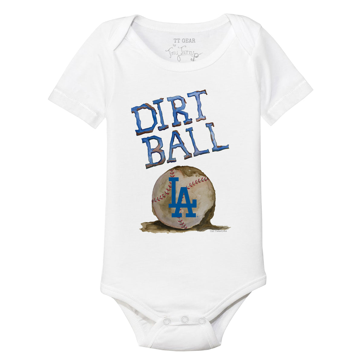 Los Angeles Dodgers Dirt Ball Short Sleeve Snapper