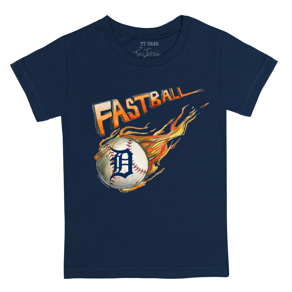Detroit Tigers Fastball Tee Shirt