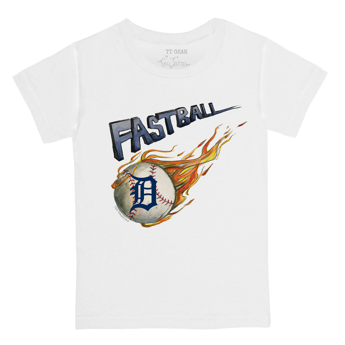 Detroit Tigers Fastball Tee Shirt