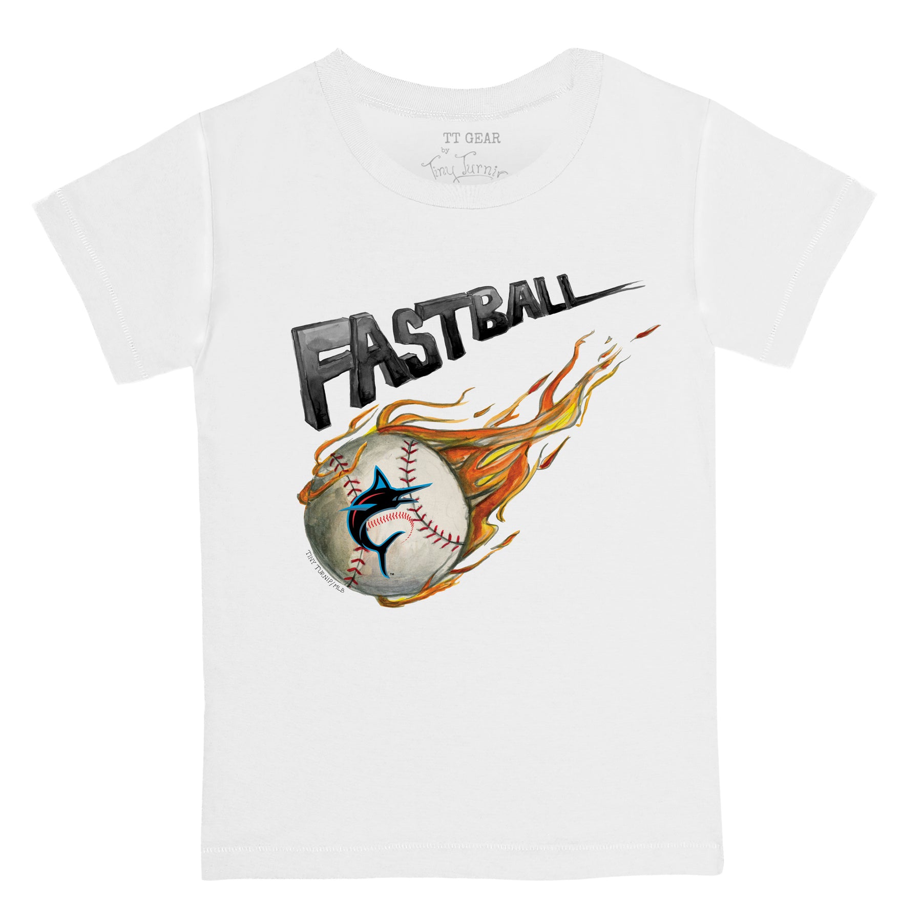 Miami Marlins Fastball Tee Shirt