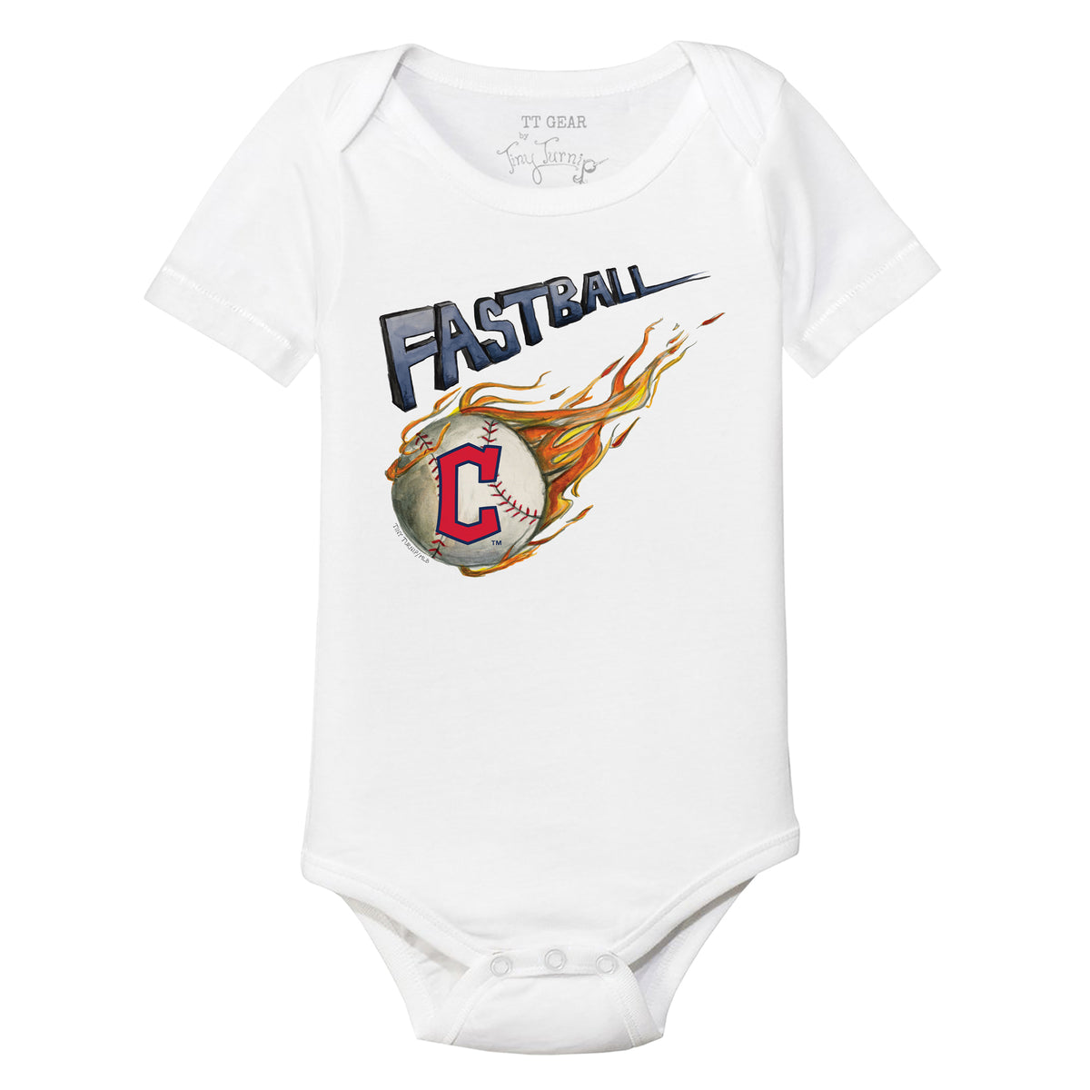 Cleveland Guardians Fastball Short Sleeve Snapper