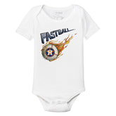 Houston Astros Fastball Short Sleeve Snapper - Tiny Turnip
