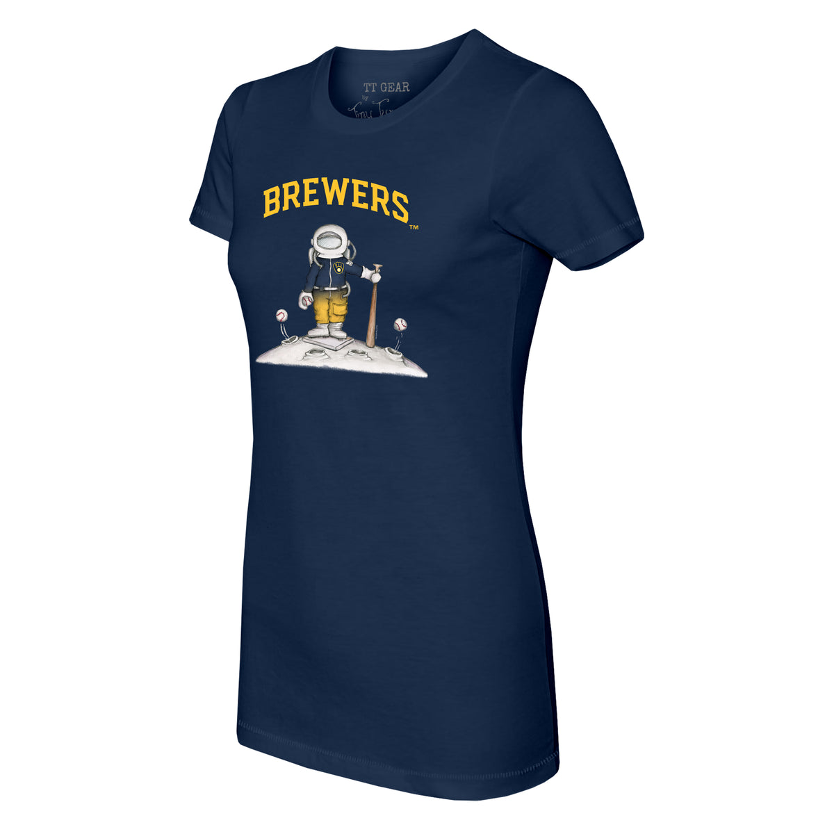 Milwaukee Brewers Astronaut Tee Shirt
