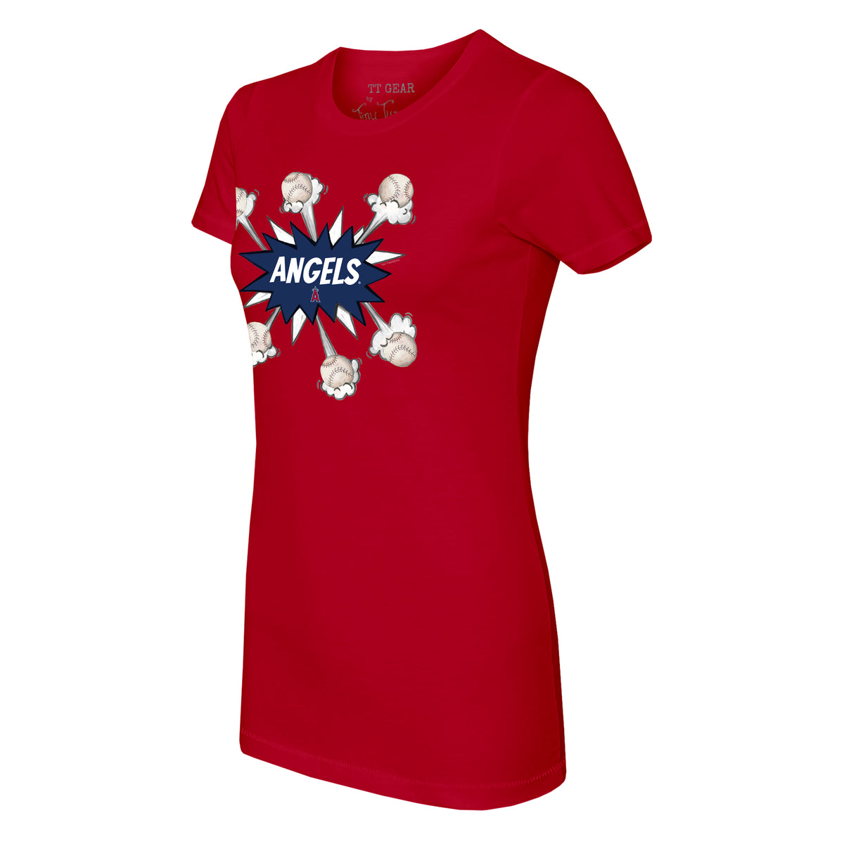 Los Angeles Angels Baseball Pow Tee Shirt