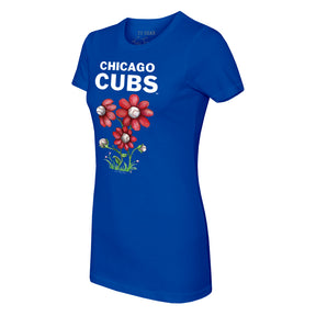 Chicago Cubs Blooming Baseballs Tee Shirt