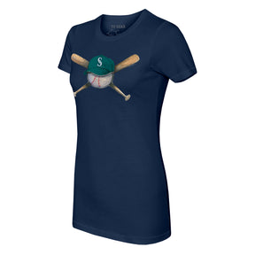 Seattle Mariners Hat Crossbats Tee Shirt