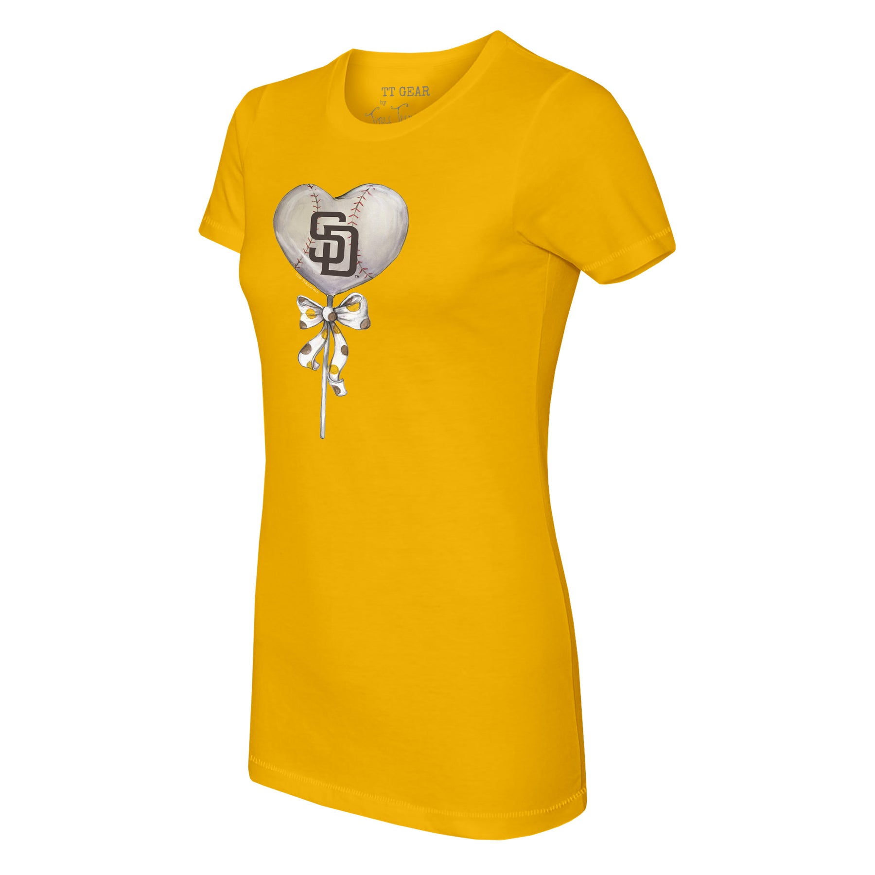San Diego Padres Heart Lolly Tee Shirt