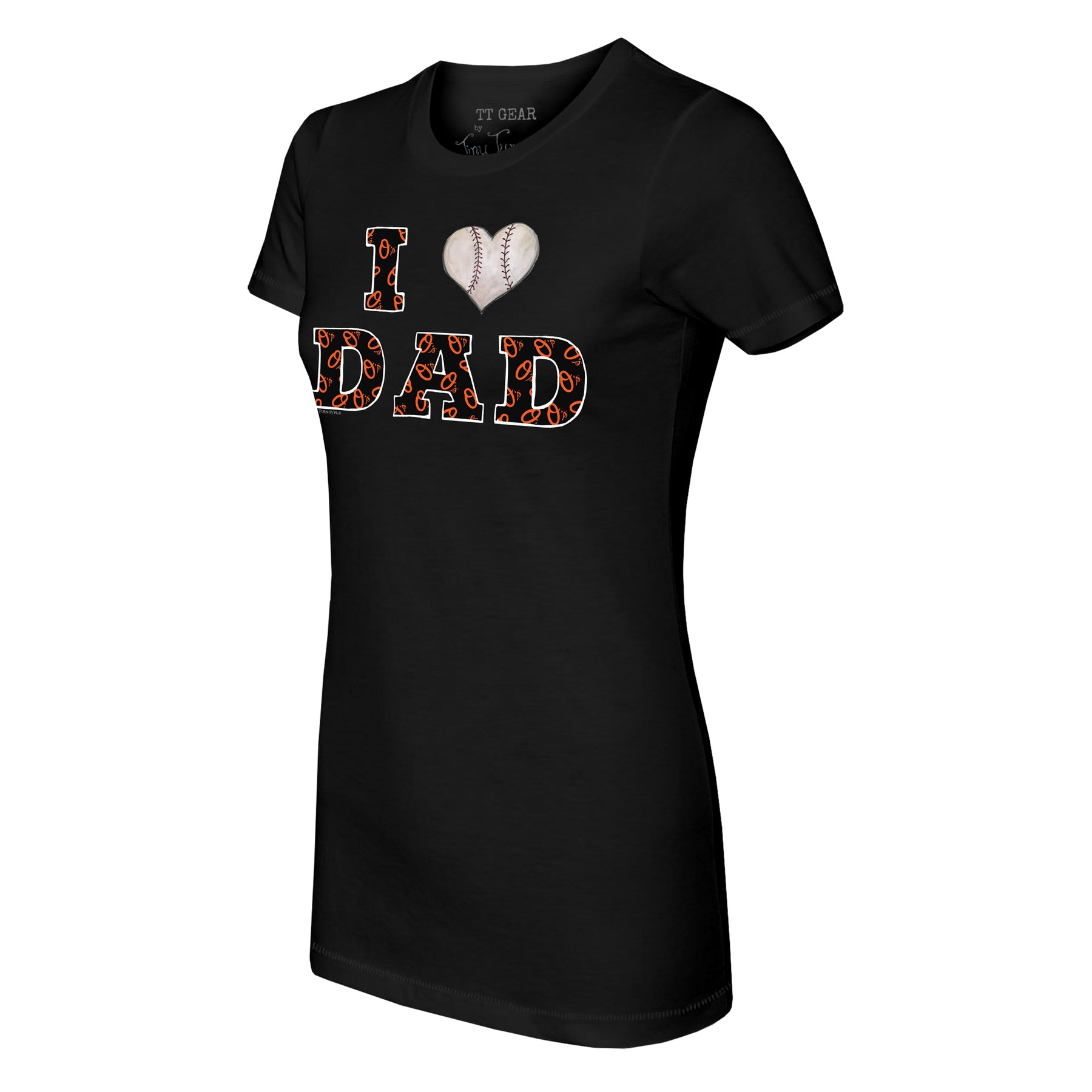 Baltimore Orioles I Love Dad Tee Shirt 18M / Black