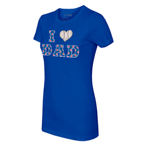 Chicago Cubs I Love Dad Tee Shirt