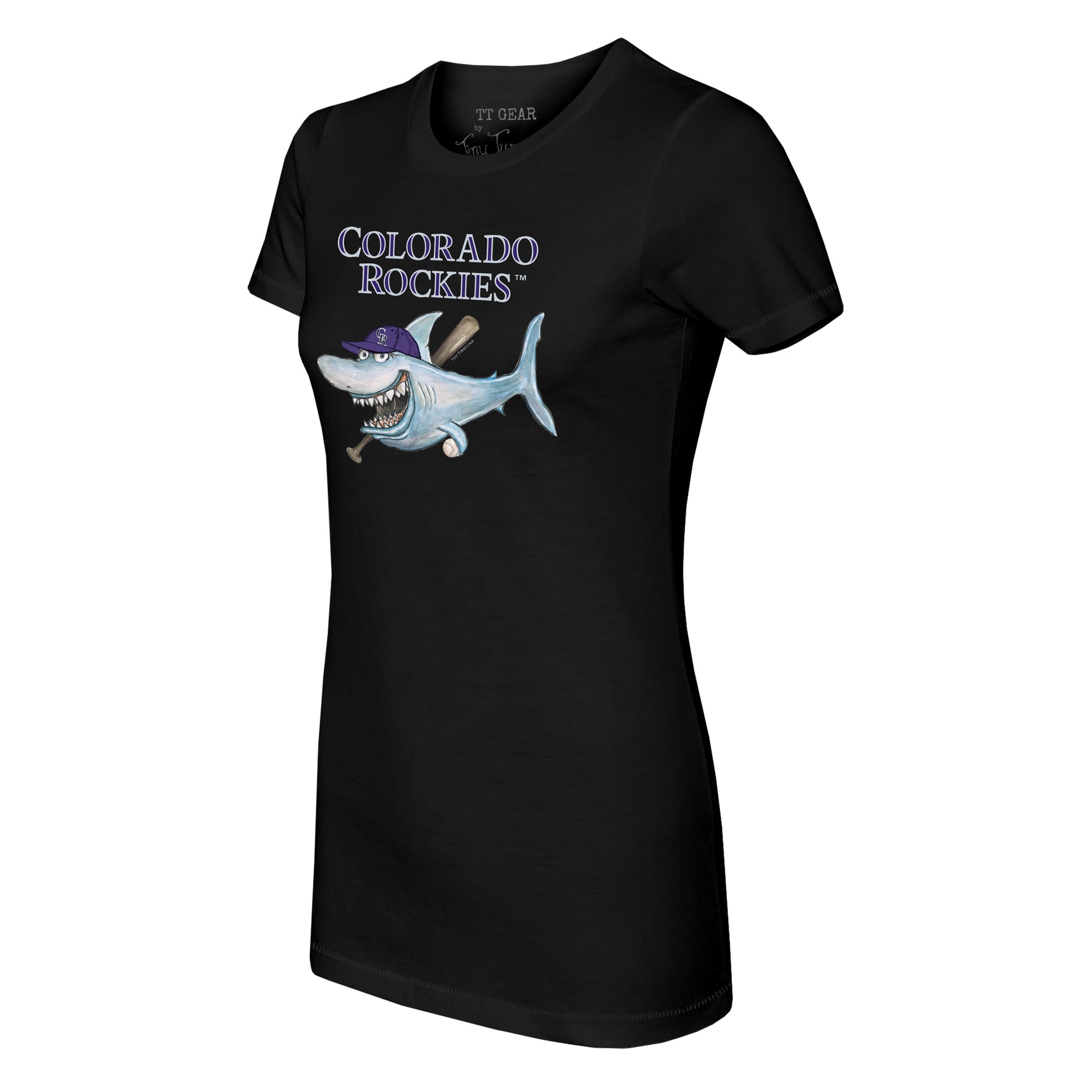 Colorado Rockies Shark Tee Shirt