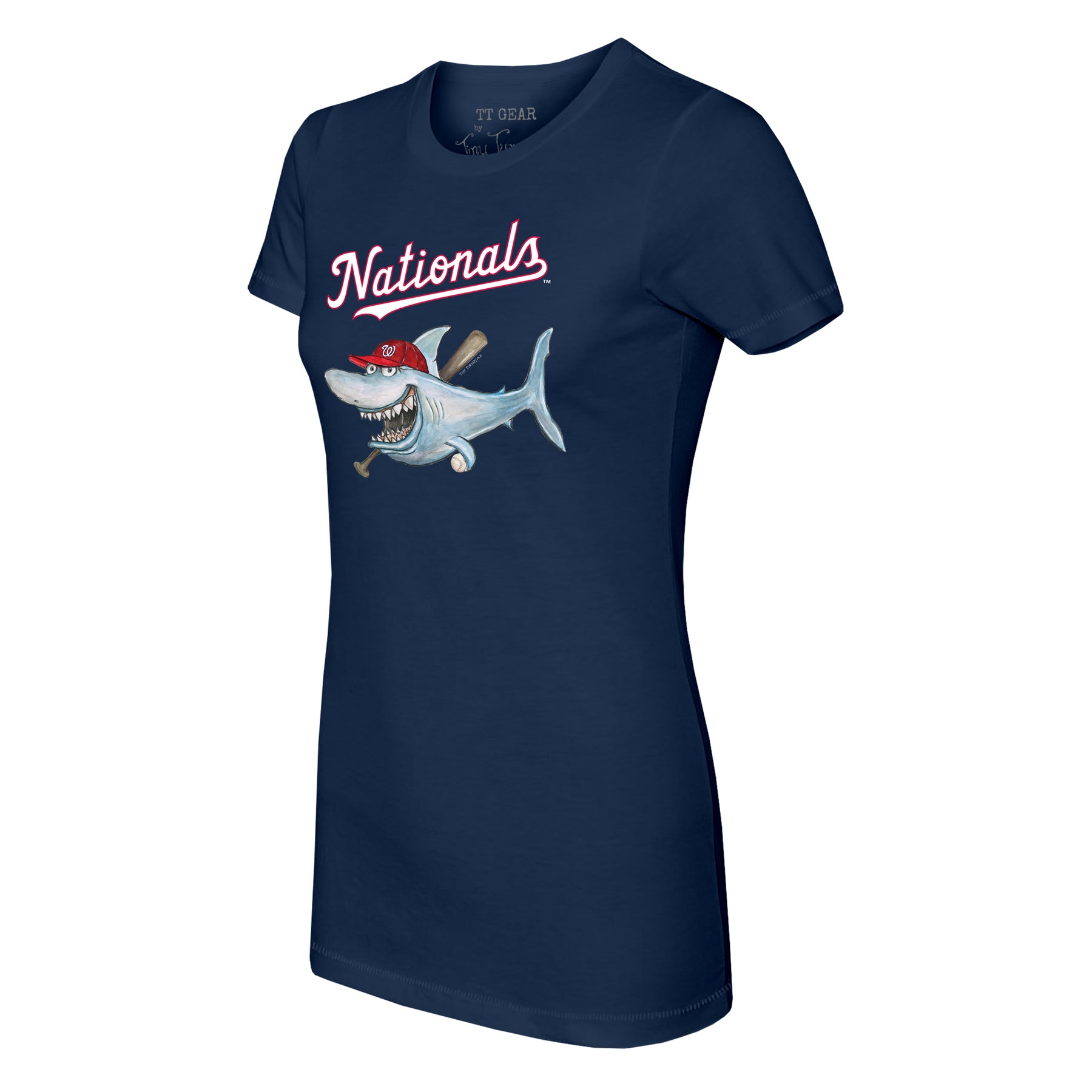 Infant Tiny Turnip White St. Louis Cardinals Shark Team T-Shirt