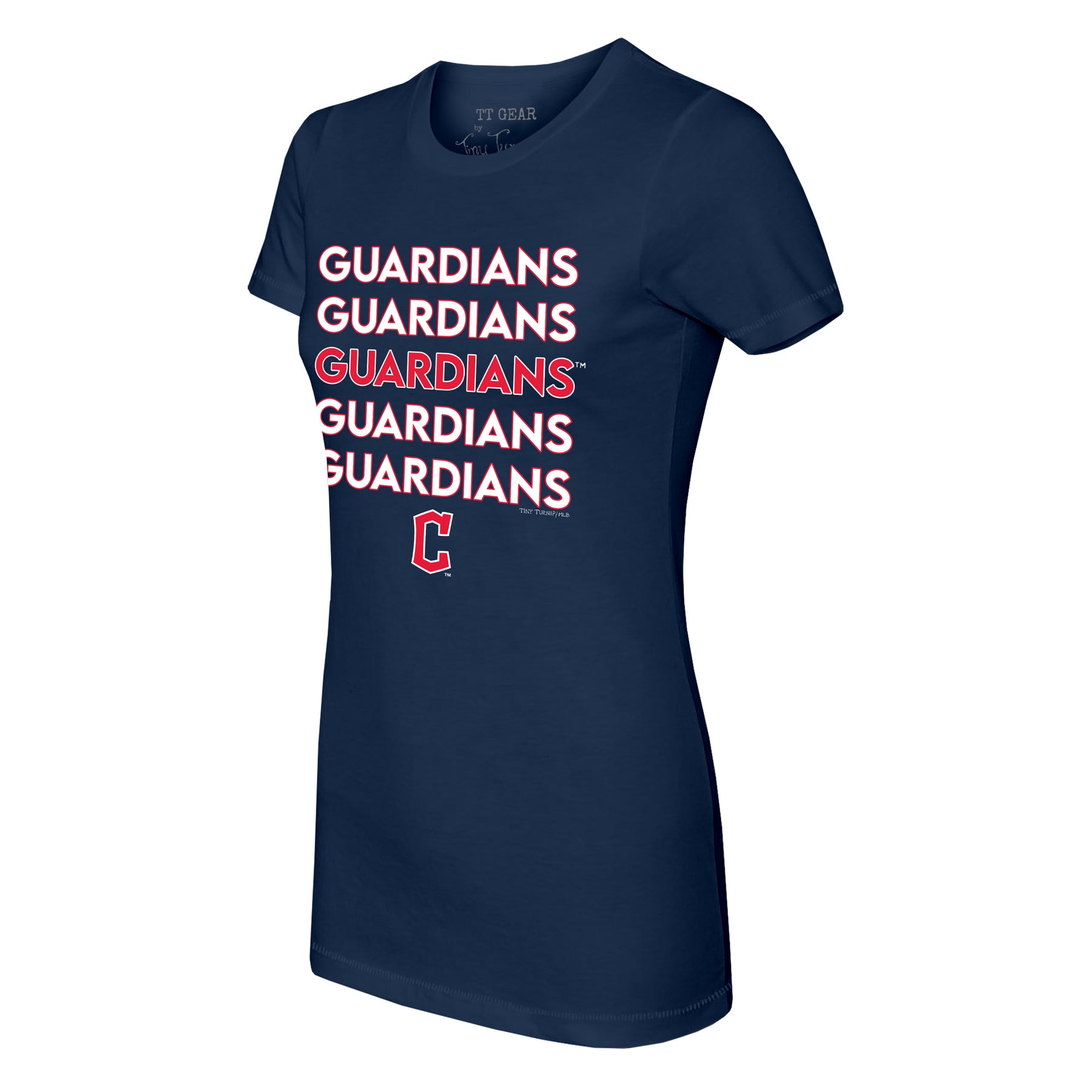 Cleveland Guardians Stacked Tee Shirt