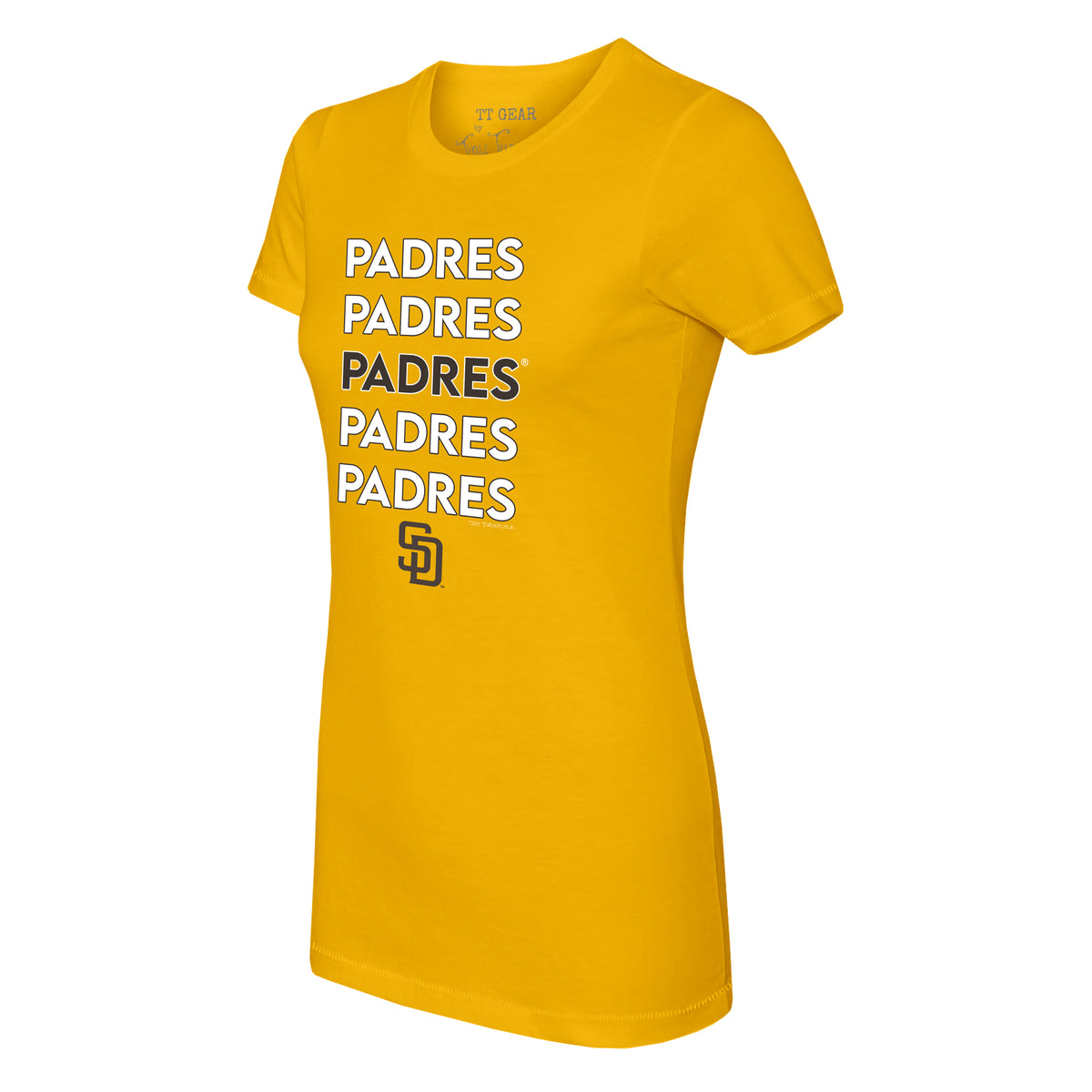 San Diego Padres Stacked Tee Shirt