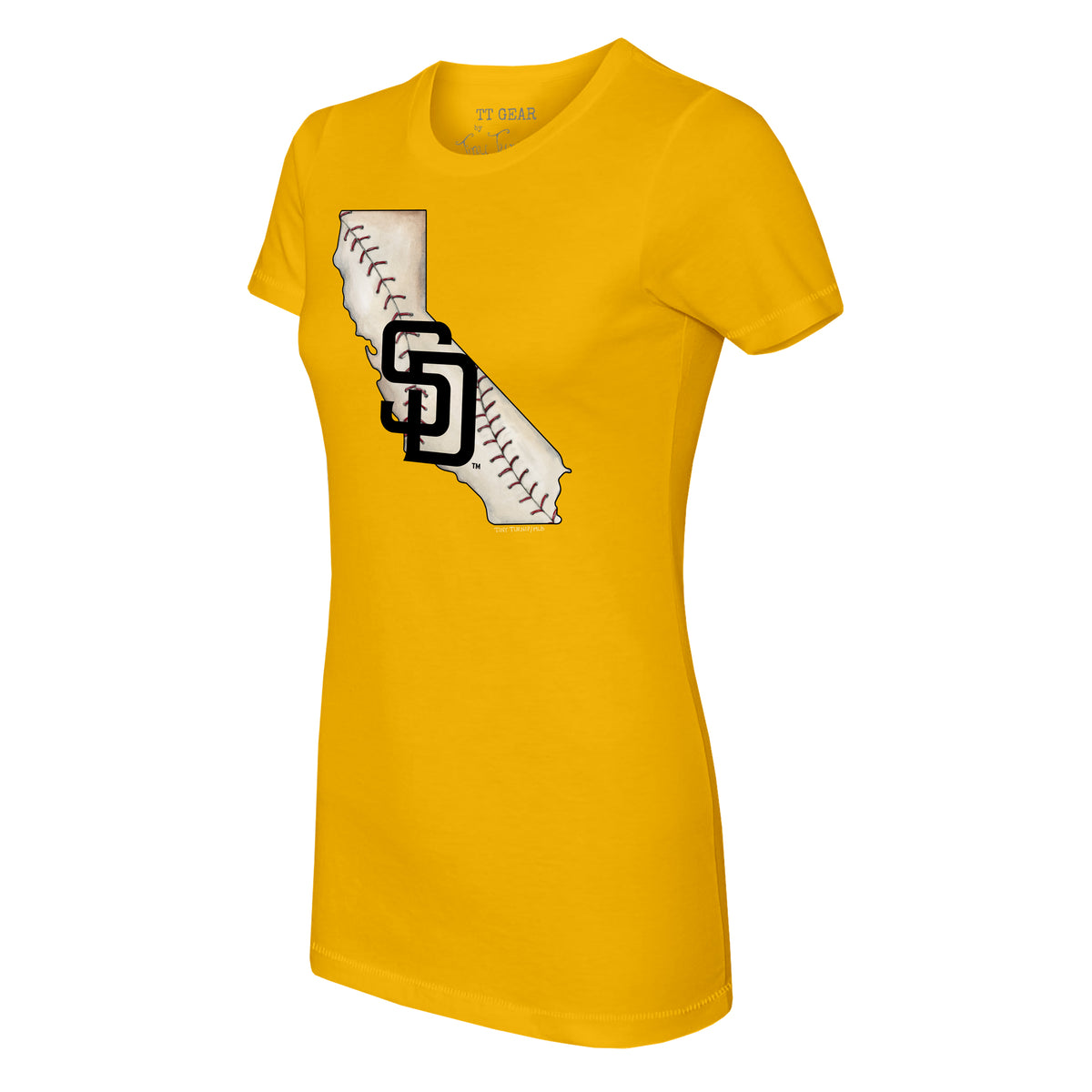San Diego Padres State Outline Tee Shirt