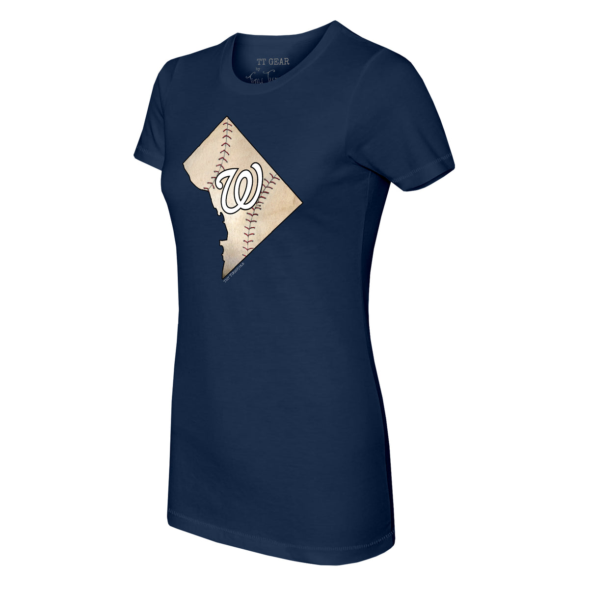Washington Nationals State Outline Tee Shirt