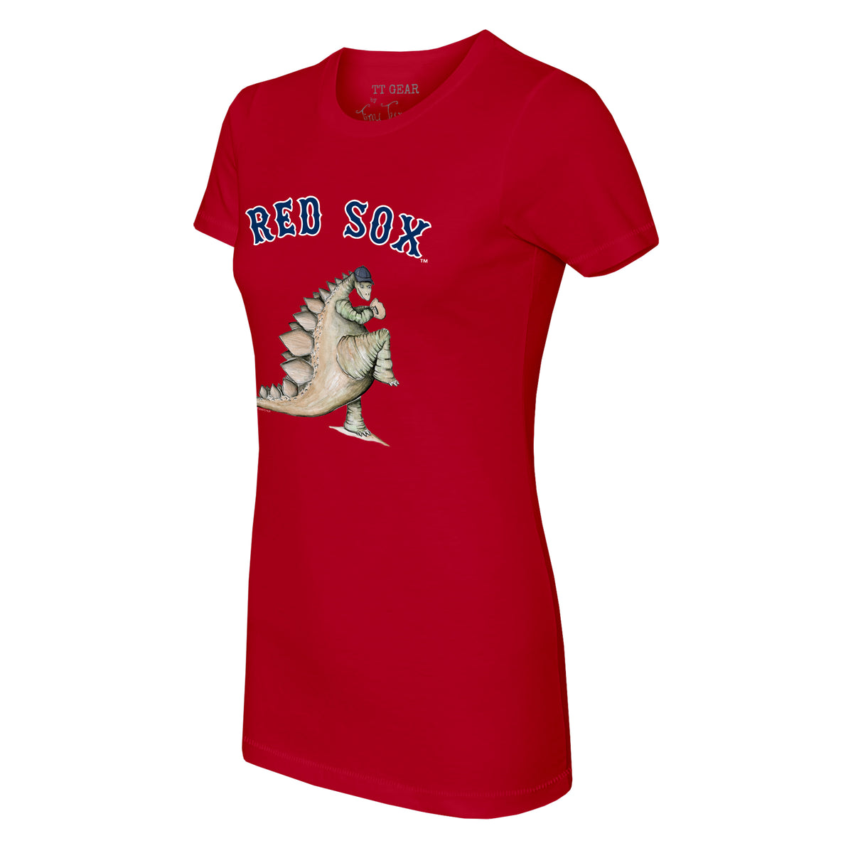 Lids Boston Red Sox Tiny Turnip Women's Baseball Babes T-Shirt - White