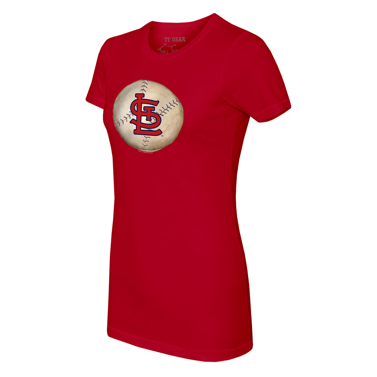 MLB Genuine Merchandise St. Louis Cardinals Baseball T-Shirt Red Women's  Large L