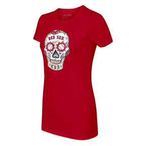 Boston Red Sox Sugar Skull Tee Shirt