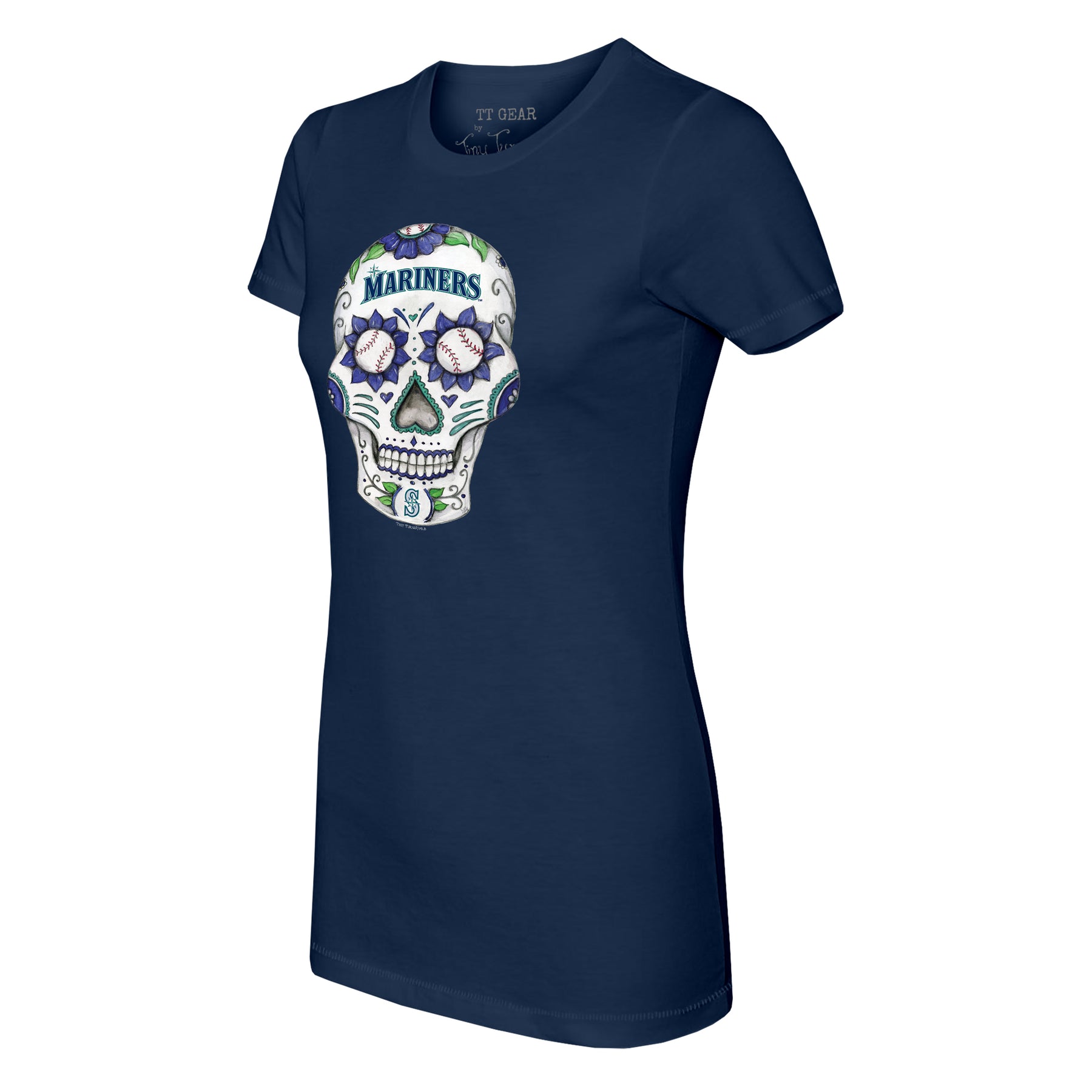 Seattle Mariners Sugar Skull Tee Shirt
