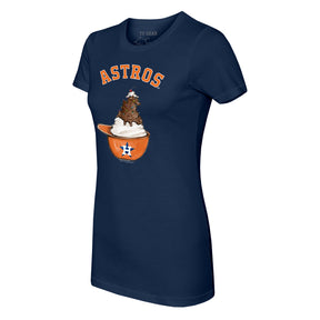 Houston Astros Sundae Helmet Tee Shirt
