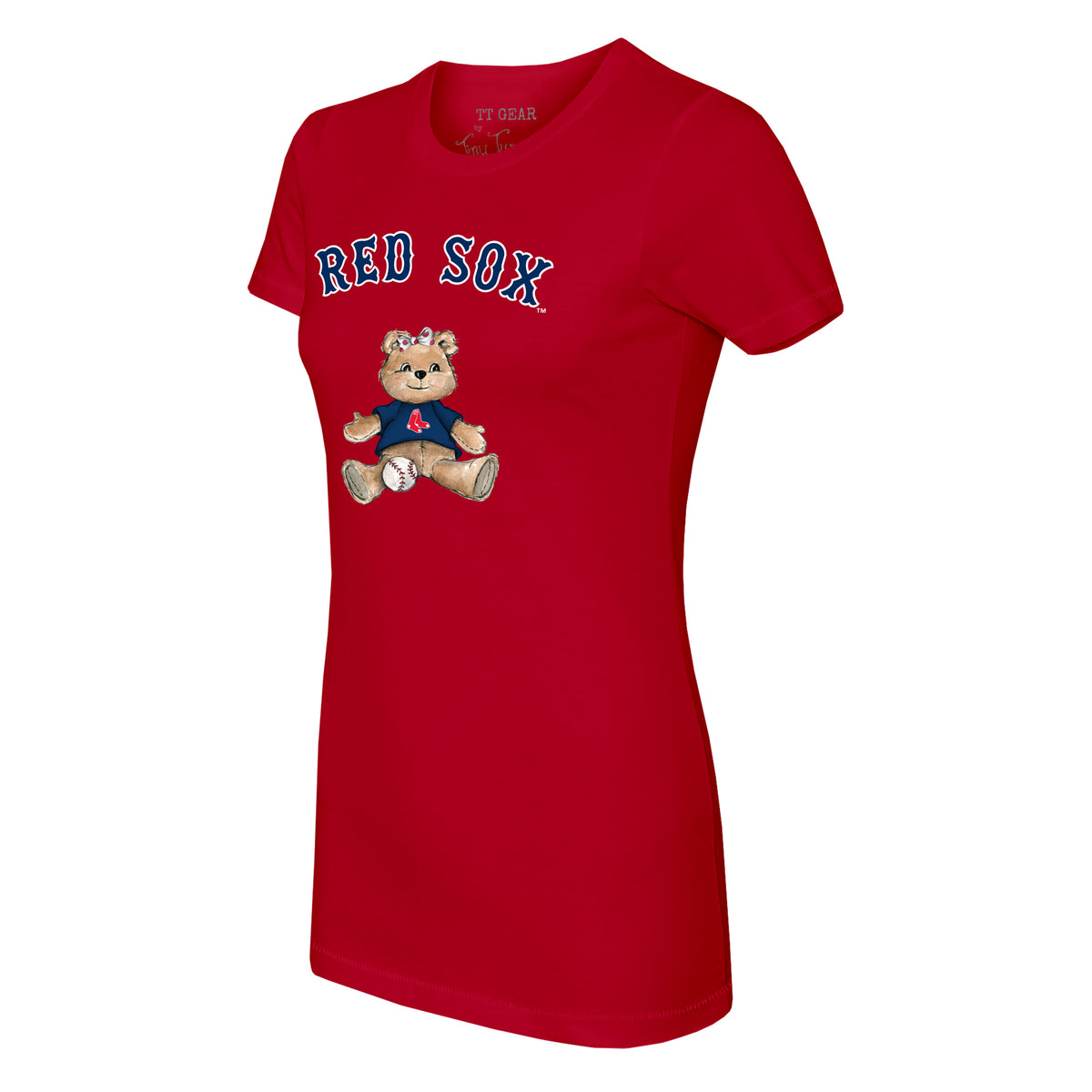 Boston Red Sox Girl Teddy Tee Shirt