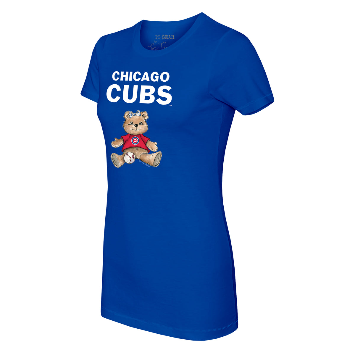 Chicago Cubs Girl Teddy Tee Shirt