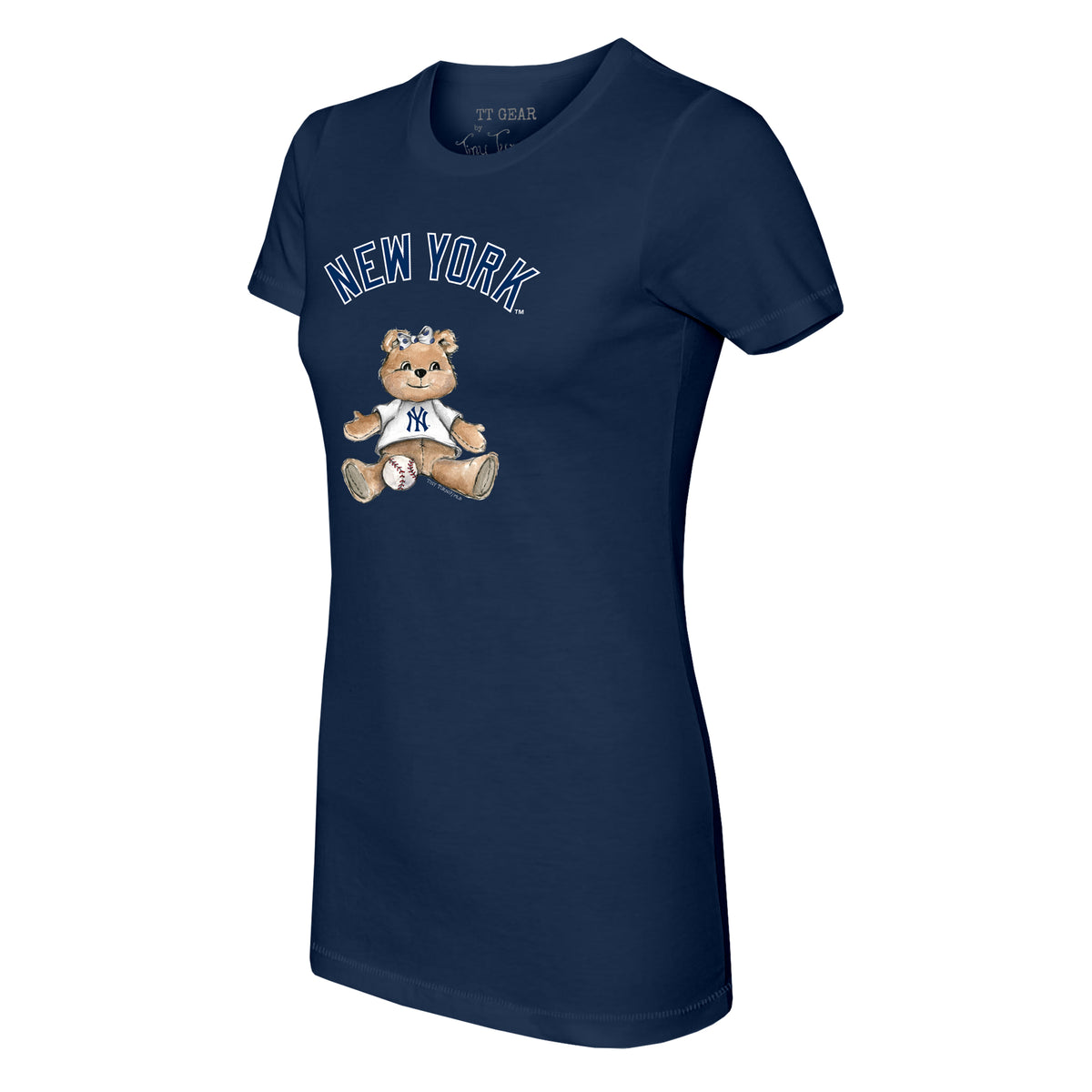 New York Yankees Girl Teddy Tee Shirt