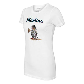 Miami Marlins Kate the Catcher Tee Shirt