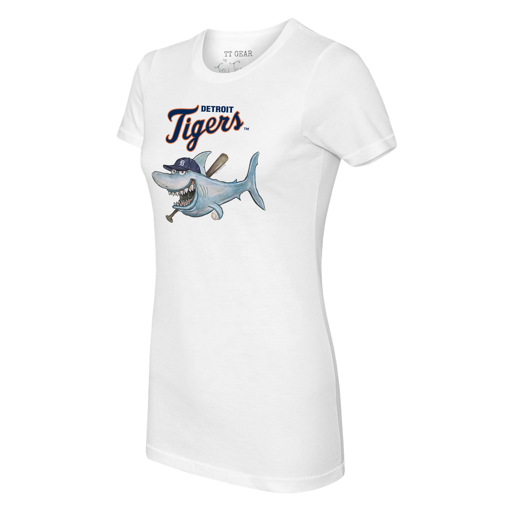 Lids Philadelphia Phillies Tiny Turnip Women's Shark Logo T-Shirt