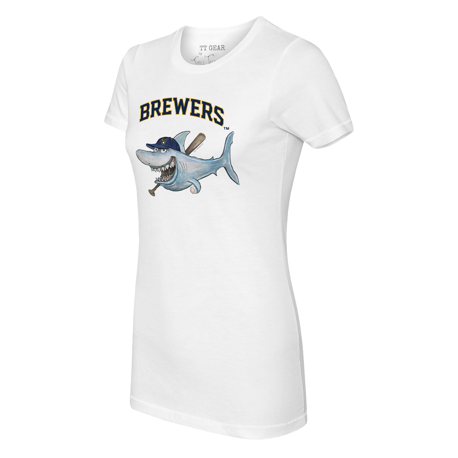 Milwaukee Brewers Shark Tee Shirt