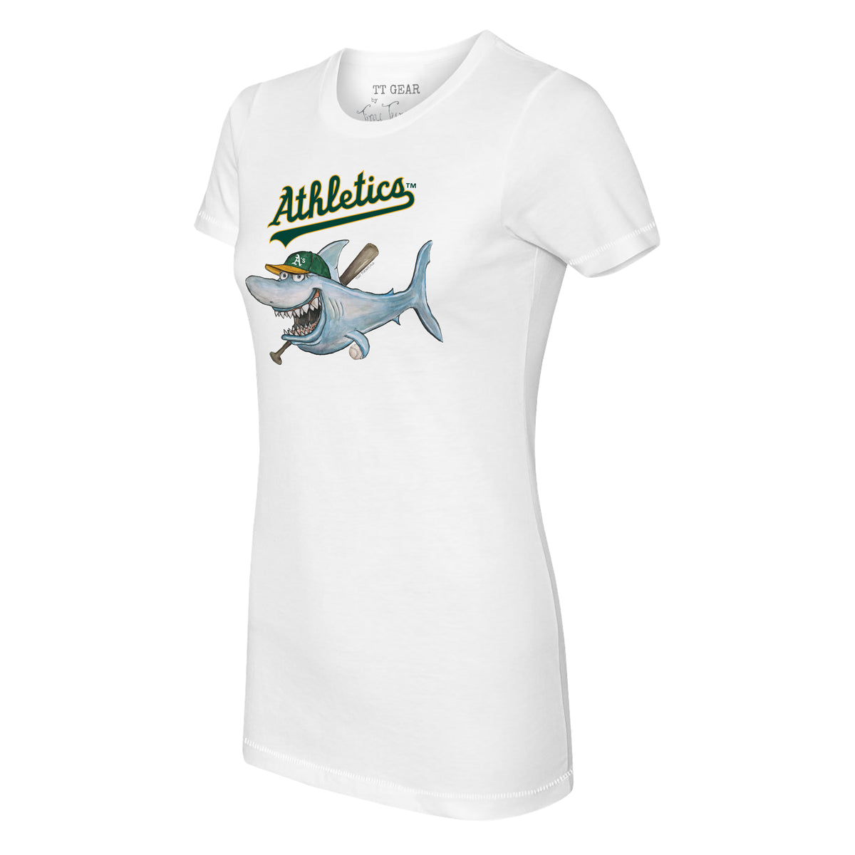 Oakland Athletics Shark Tee Shirt