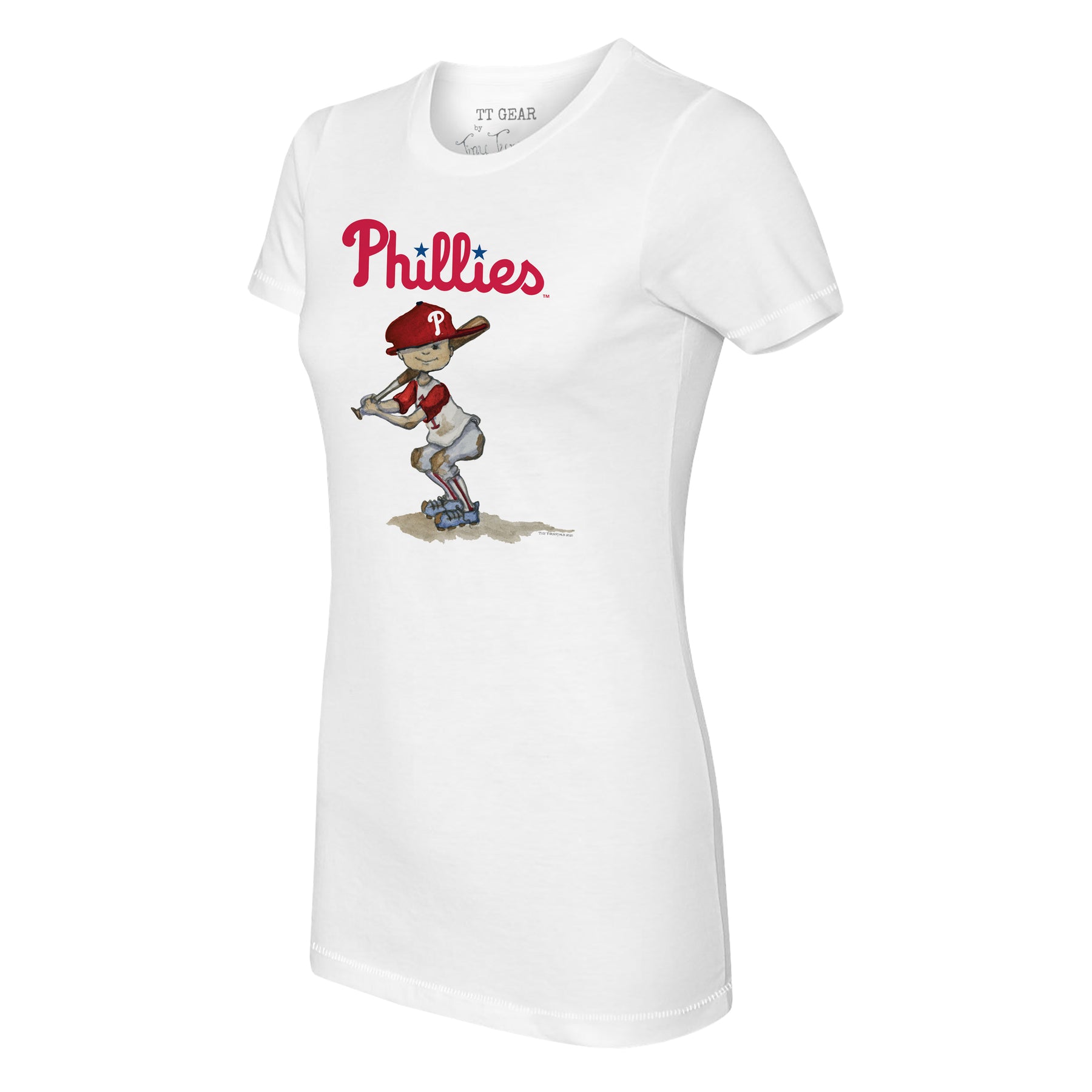 Lids Philadelphia Phillies Tiny Turnip Youth Team Slugger T-Shirt - White