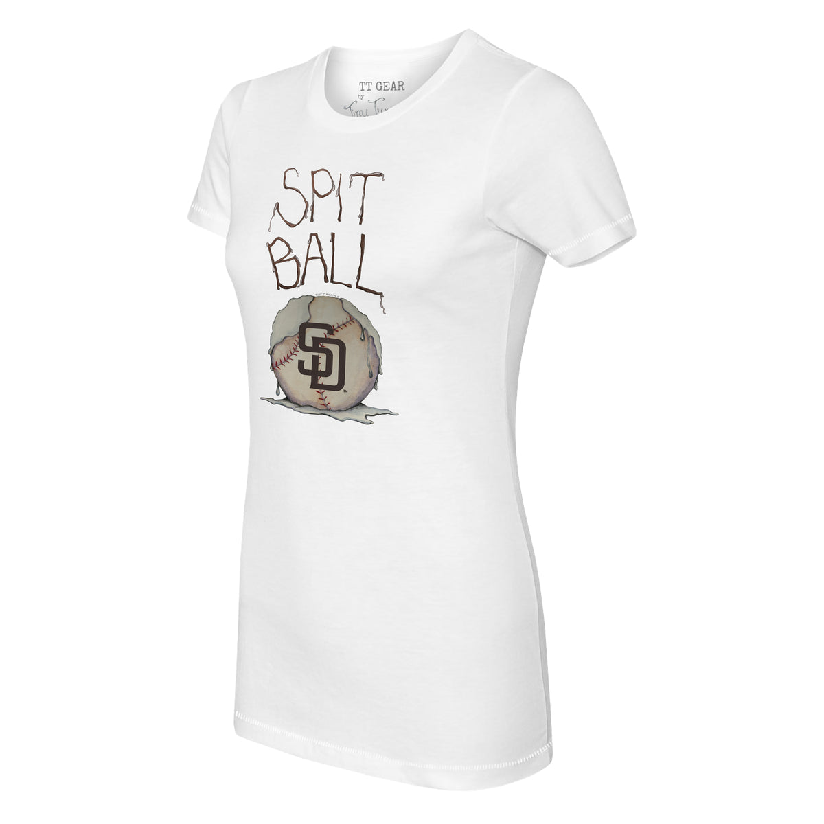 San Diego Padres Spit Ball Tee Shirt