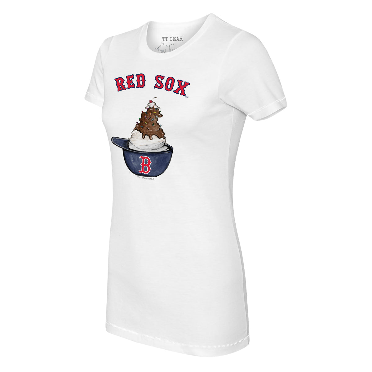 Lids Boston Red Sox Tiny Turnip Infant I Love Dad T-Shirt - White