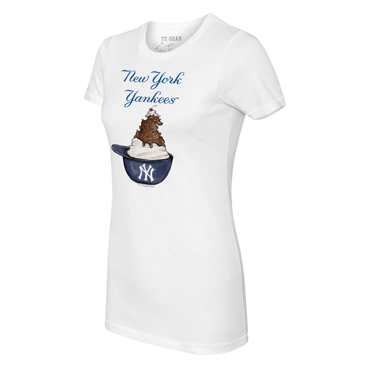 Youth Toronto Blue Jays Tiny Turnip White QuaranTeam T-Shirt