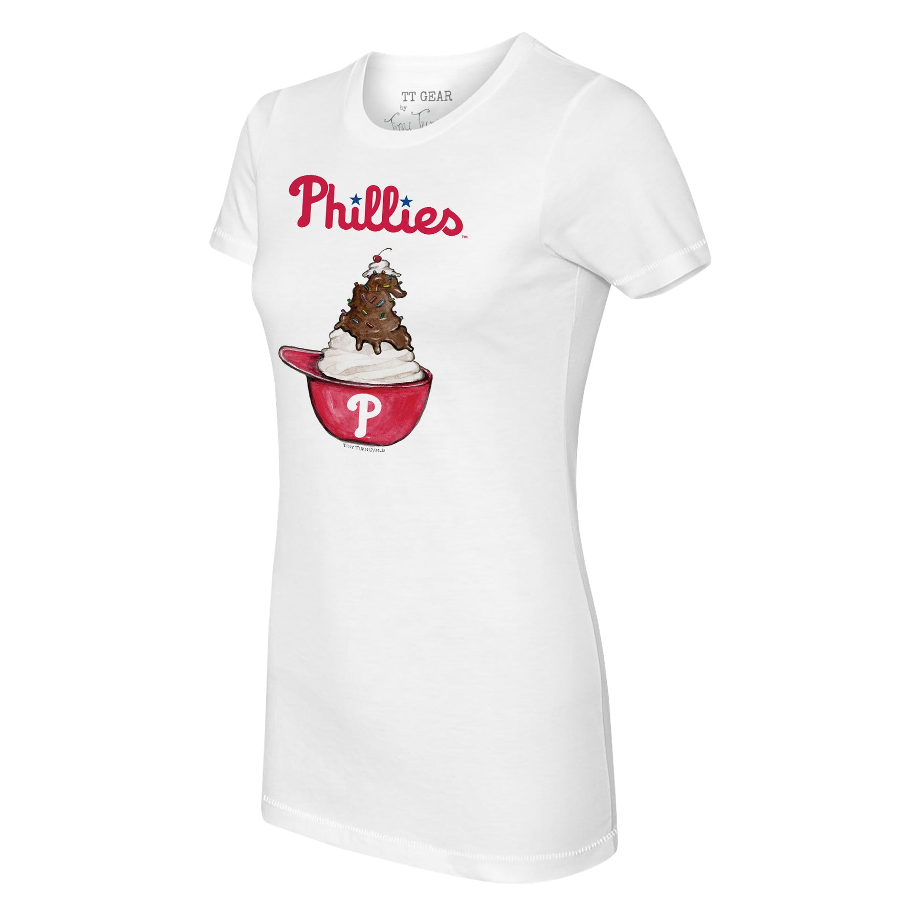 Philadelphia Phillies Sundae Helmet Tee Shirt