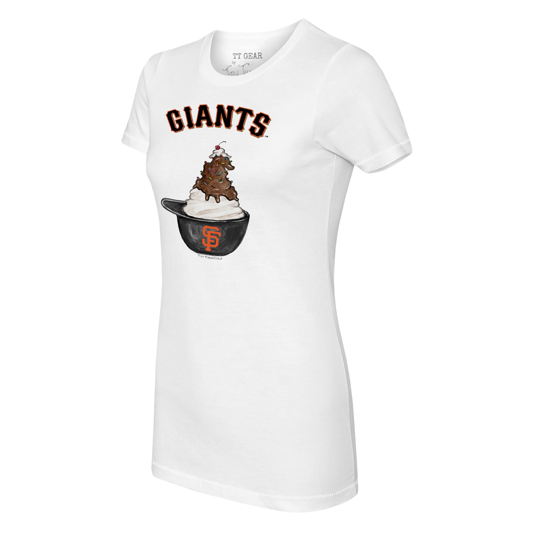 San Francisco Giants Sundae Helmet Tee Shirt