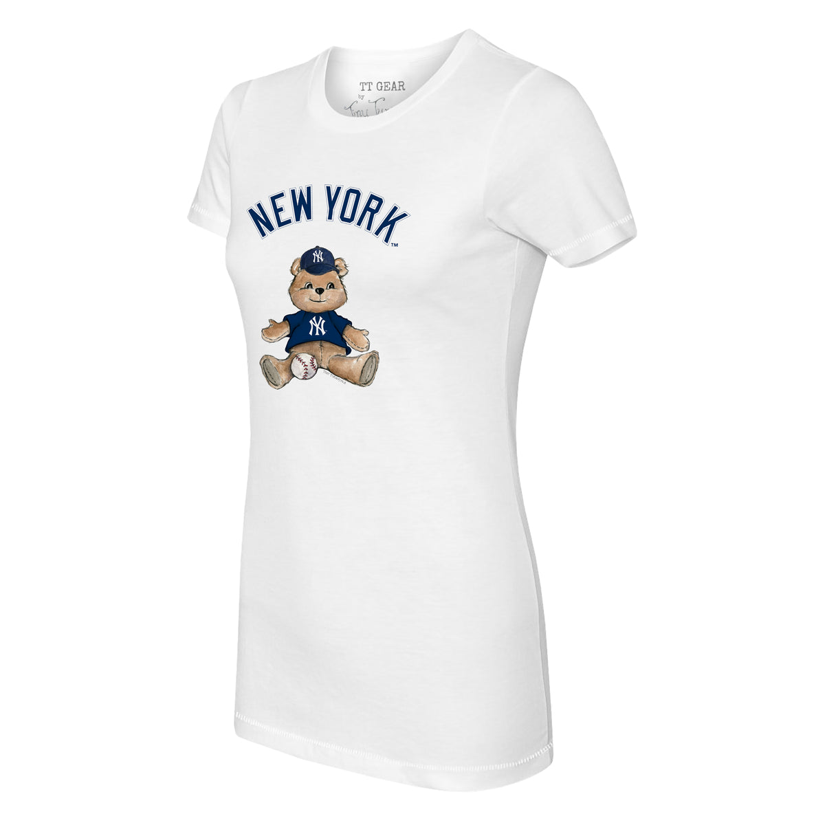 New York Yankees Tiny Turnip Youth Fastball 3/4-Sleeve Raglan T