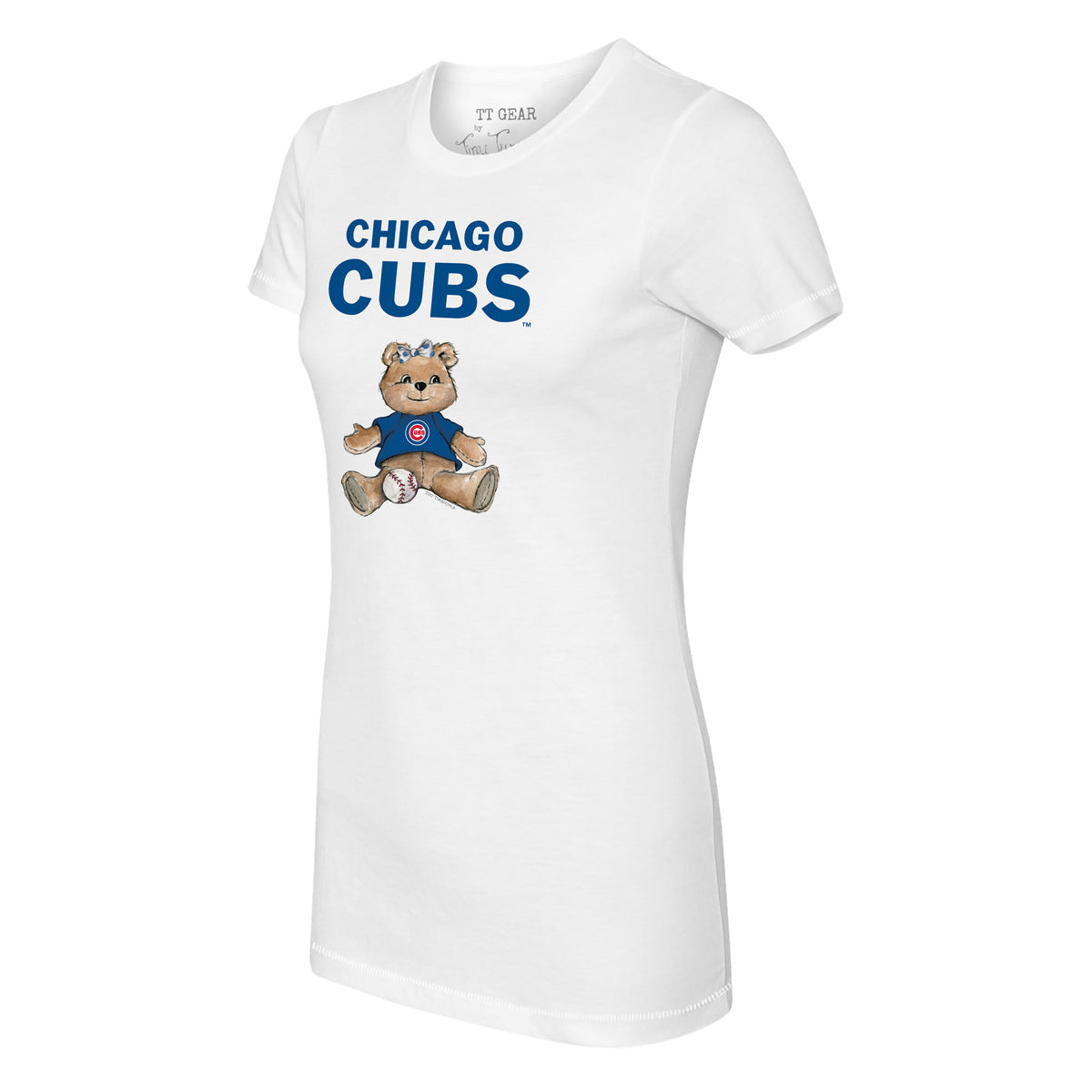 Chicago Cubs Girl Teddy Tee Shirt