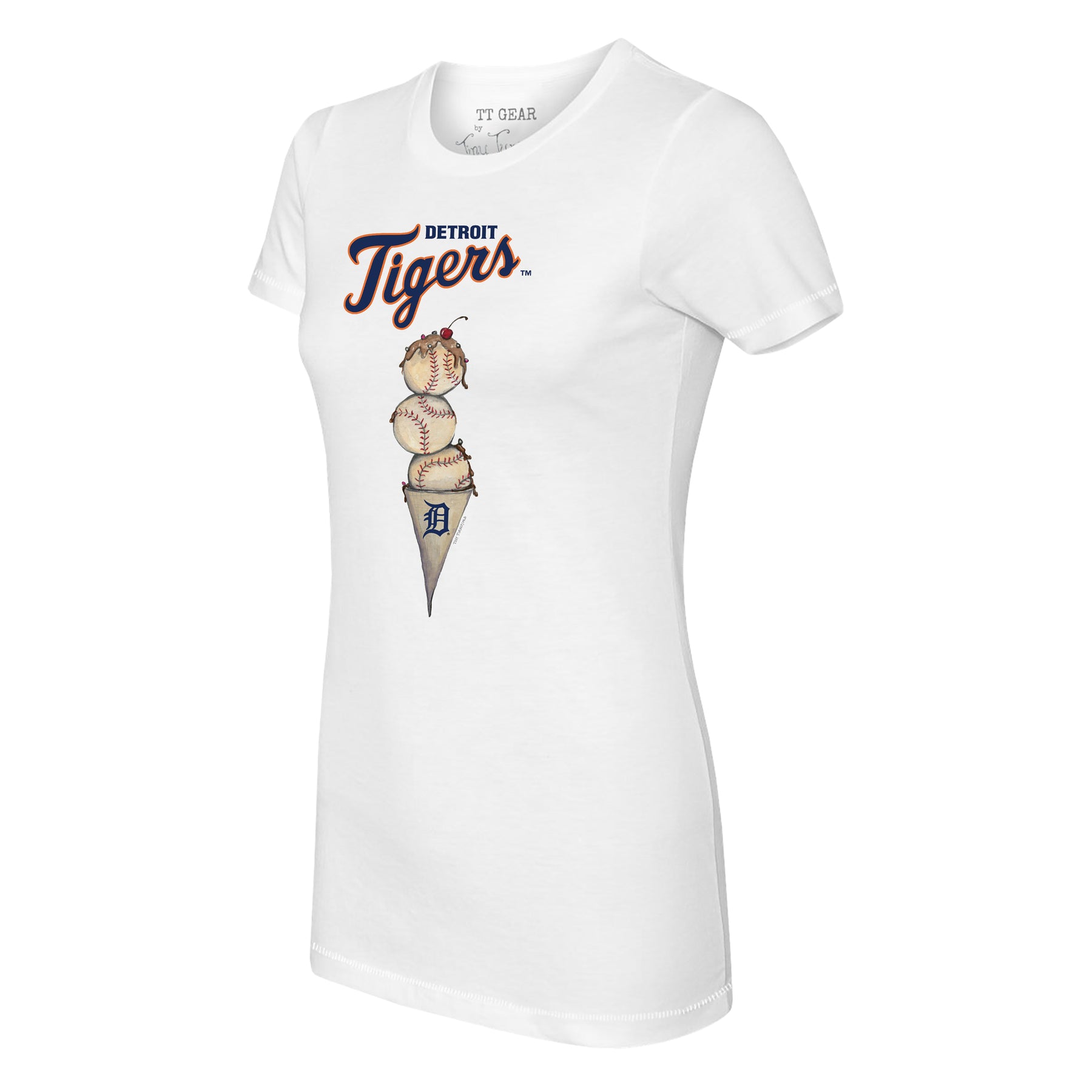 Detroit Tigers Triple Scoop Tee Shirt